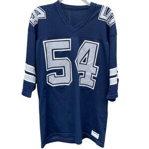 VINTAGE MacGregor Sand-Knit Dallas Cowboys Randy White Blue Mens Large
